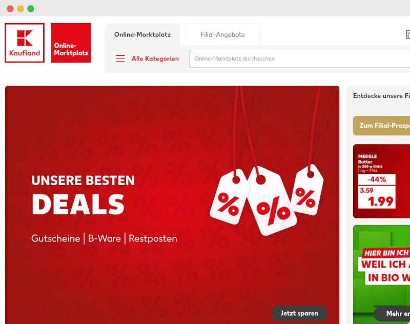 E-commerce verkoop in Duitsland via Kaufland