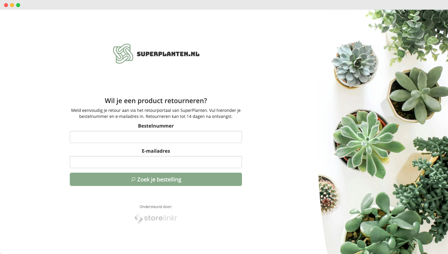 Returns portal of superplanten